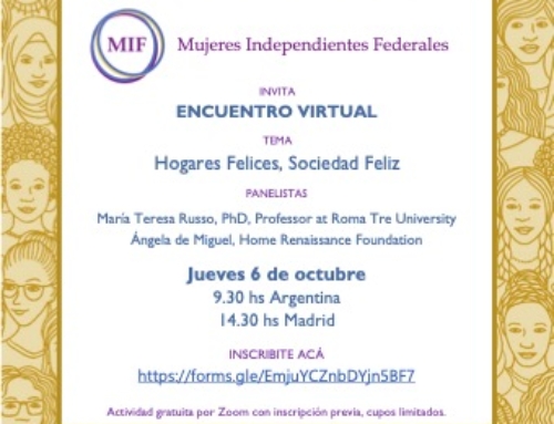 Encuentro Virtual 6/10: Hogares Felices, Sociedad Feliz